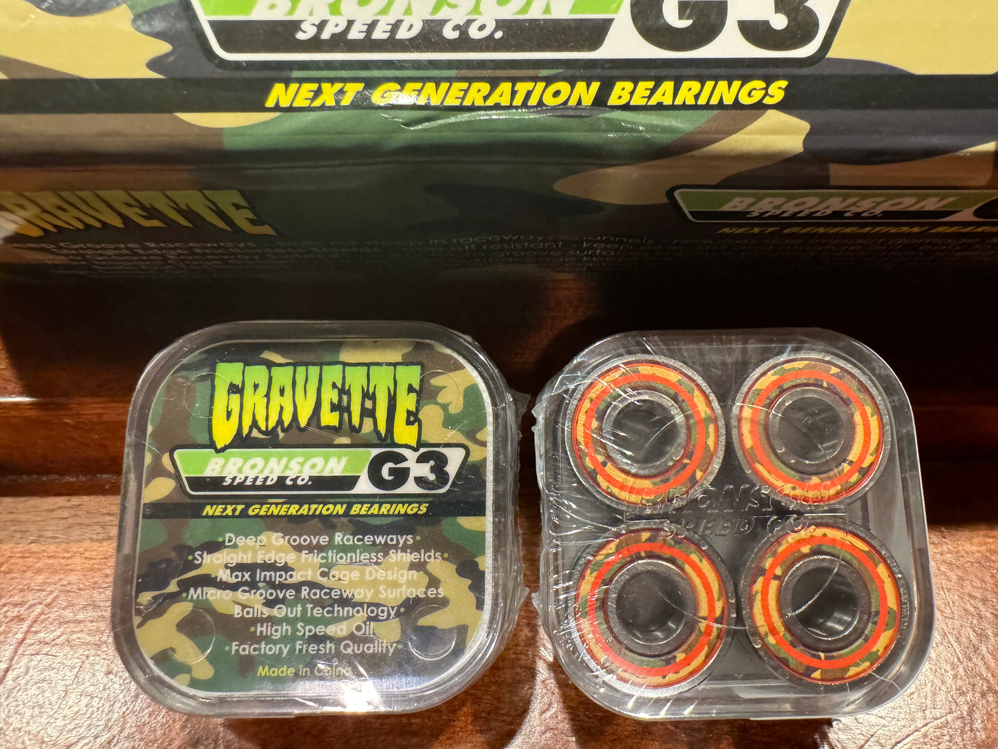 Bronson G3 Bearings David Gravette