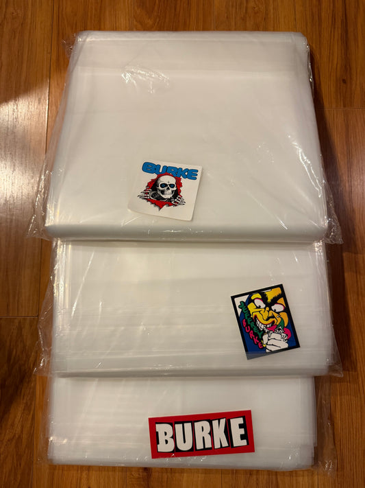 Poly Bags 3 mil x 10" x 36" (Qty 150)