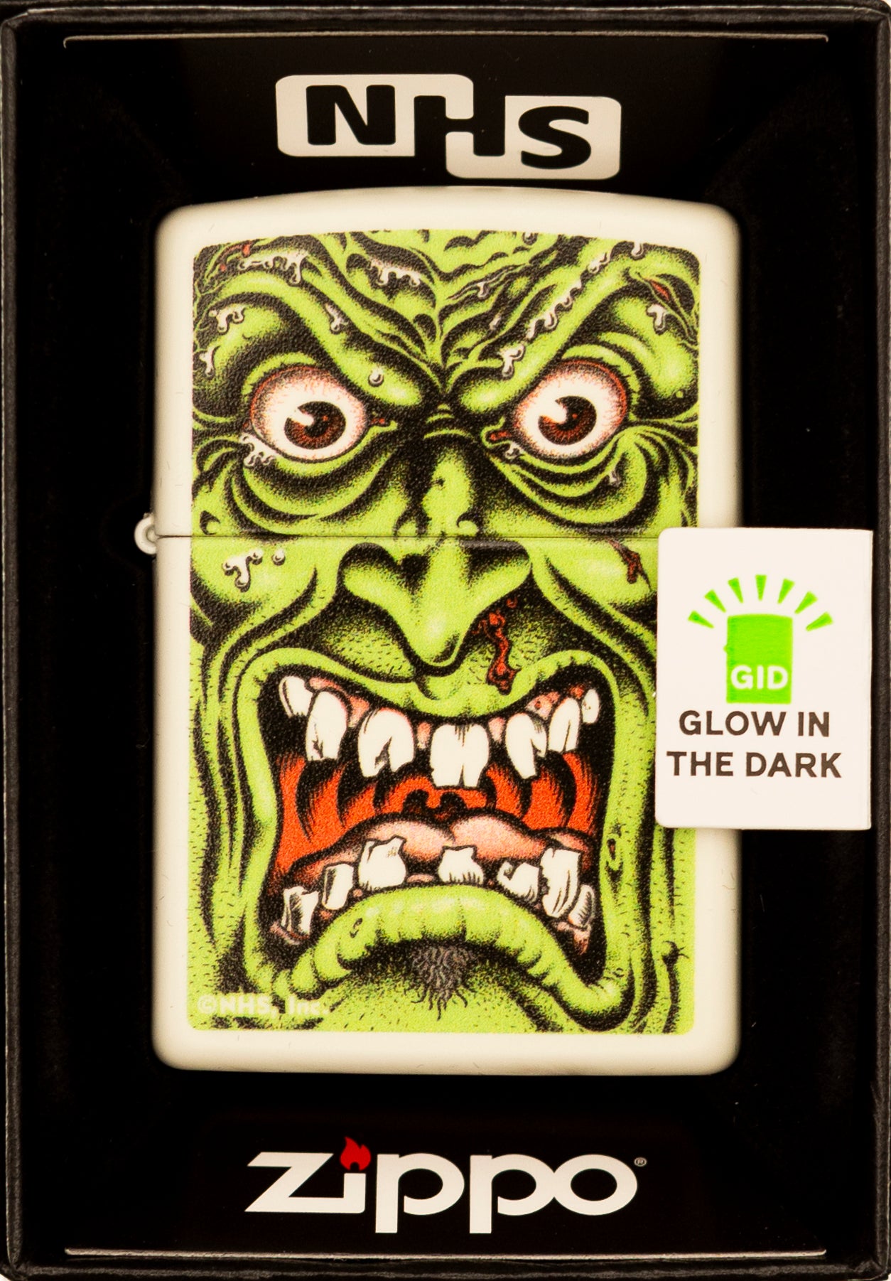 Zippo Lighter NHS Roskopp Glow in the Dark