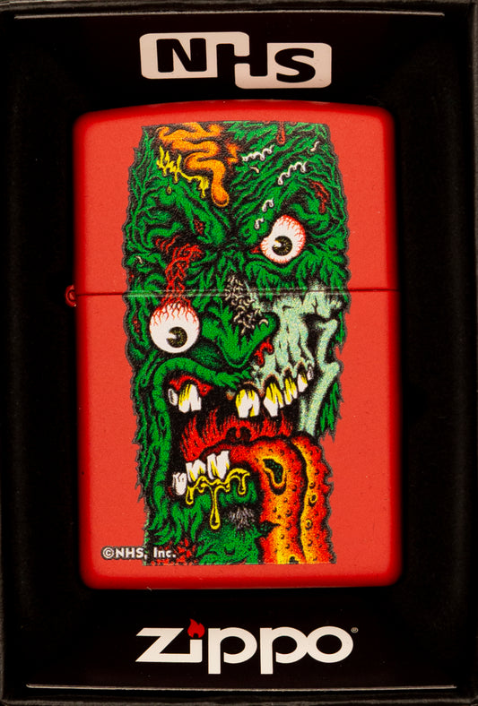 Zippo Lighter NHS Roskopp Face 2 Red Matte