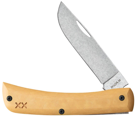 Case XX Crossroads Series Sod Buster Jr Folding Knife S35VN/Maple Valley Richlite CA66387