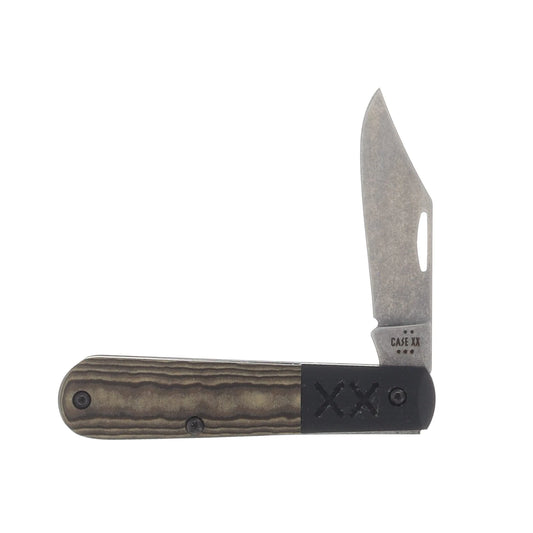 Case XX Crossroads Series XR S35VN/Tan Richlite with Black G-10 Bolsters CA53161