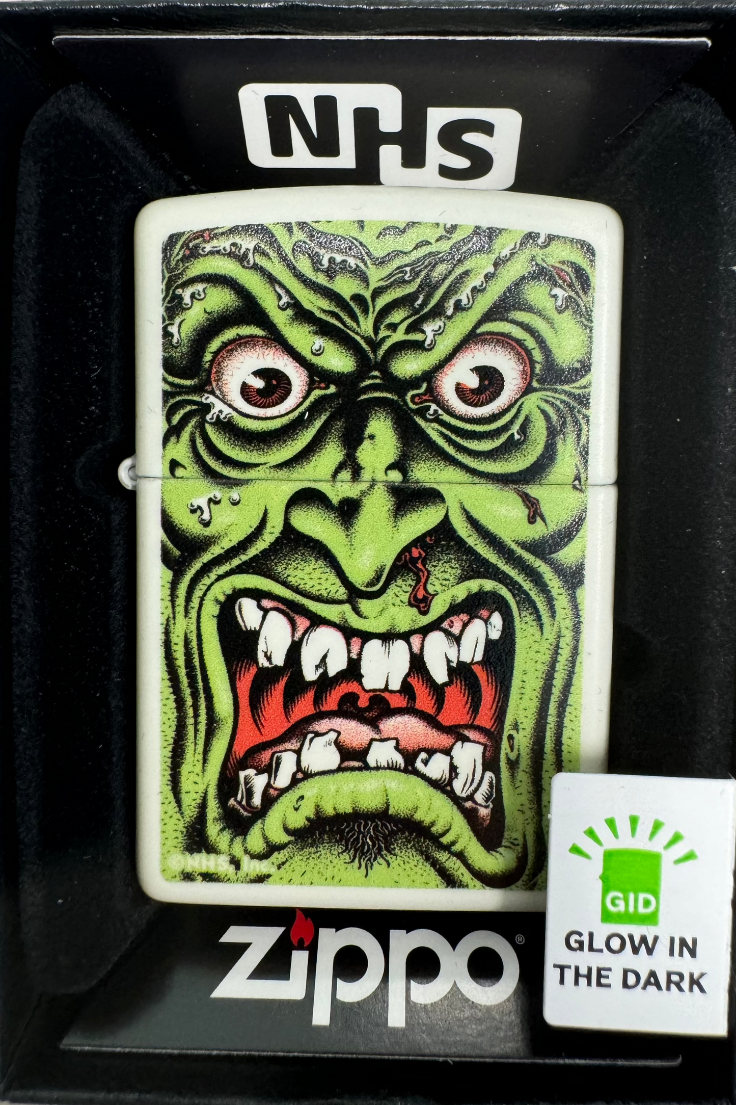 Zippo Lighter NHS Roskopp Glow in the Dark