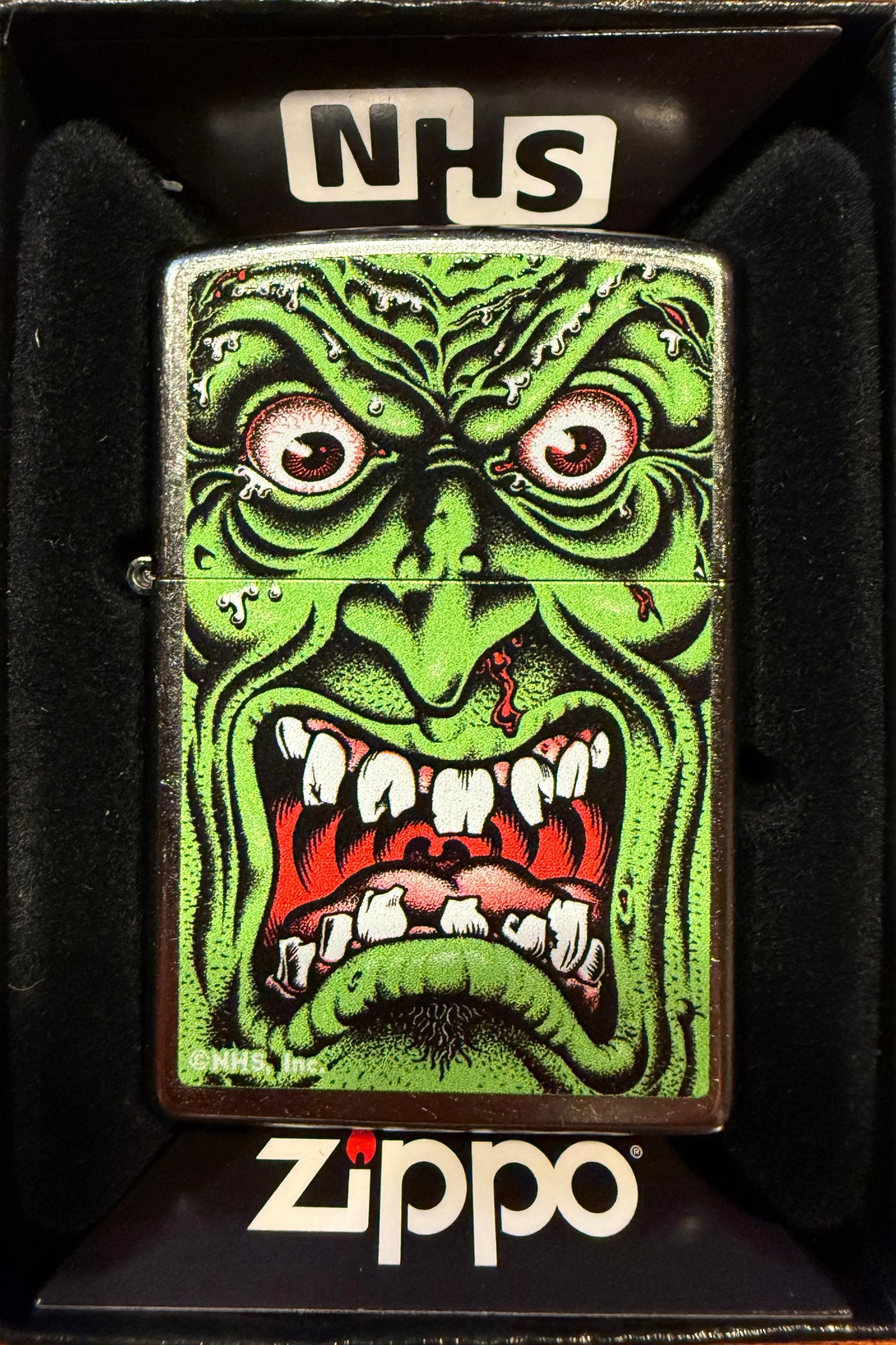 Zippo Lighter NHS Roskopp Face Chrome