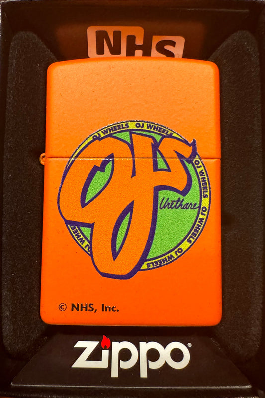 Zippo Lighter NHS OJ's Orange Matte