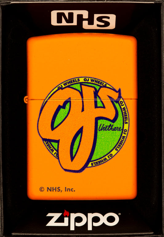 Zippo Lighter NHS OJ's Orange Matte