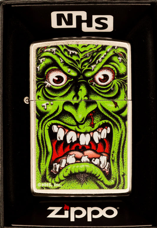 Zippo Lighter NHS Roskopp Face Chrome