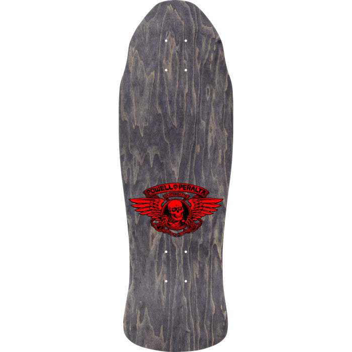 Powell Peralta Steve Caballero Dragon & Bats Reissue Skateboard Deck Black & Gold Foil - 9.625 x 29.75