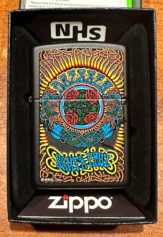 Zippo Lighter NHS Eric Dressen Black Matte