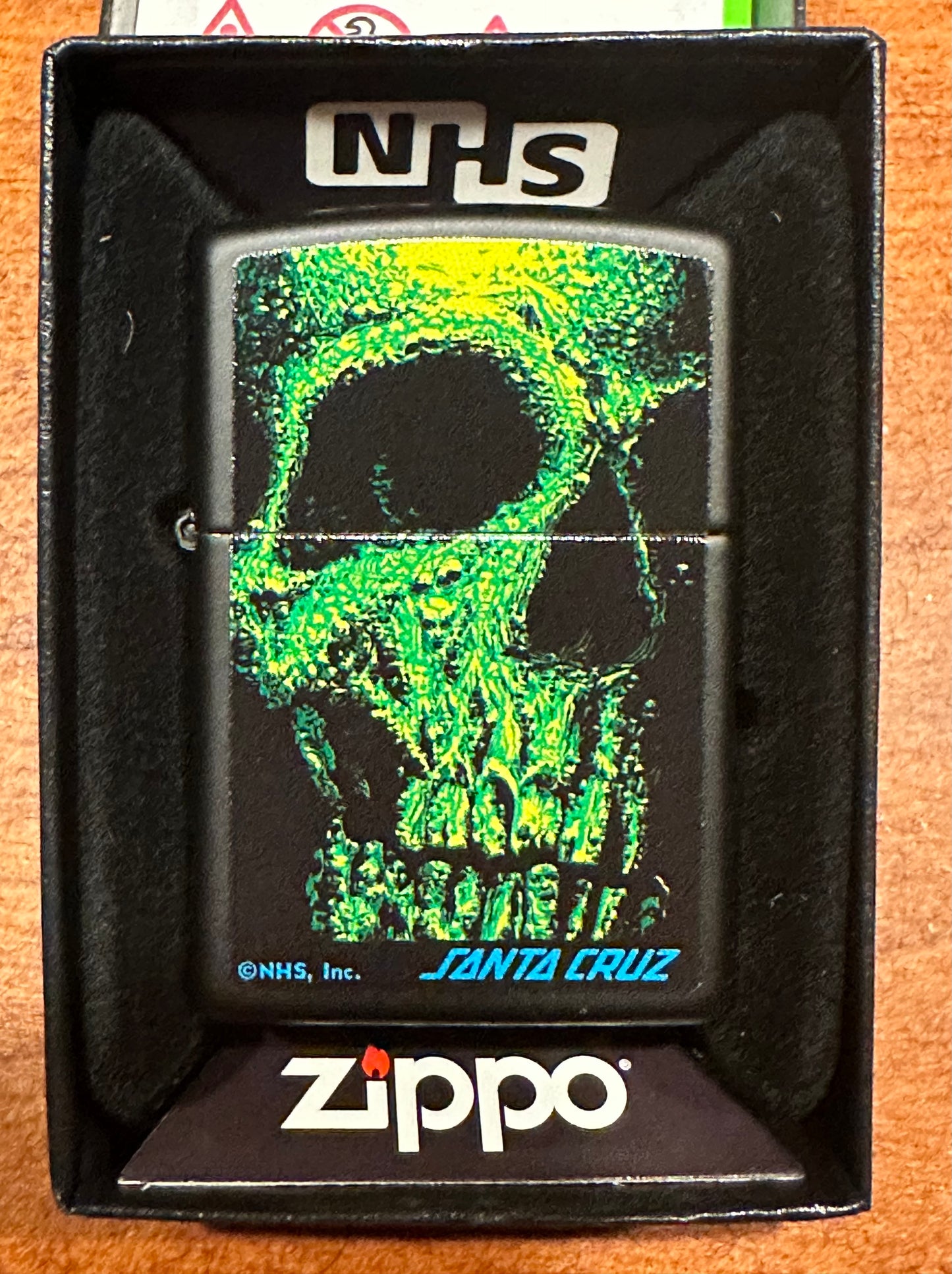 Zippo Lighter NHS Street Creep Black Matte